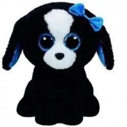 Beanie Boos Tracey - Czarno-biały Pies 24cm - TY