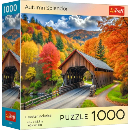 Puzzle 1000 USA Collection: Autumn Splendor TREFL