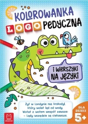 Kolorowanka logopedyczna i wierszyki na języki - Bogusław Michalec