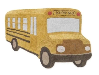 Dywan bawełniany autobus szkolny - Lorena Canals