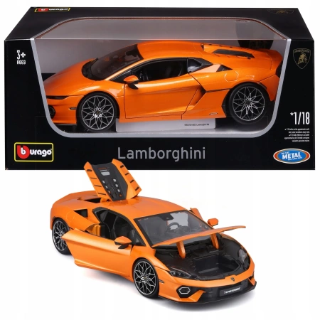 BBU 1:18 Lamborghini Temerario orange 11052OG - Bburago