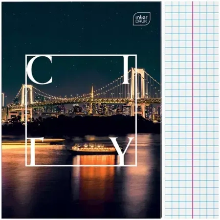 Zeszyt w kratkę A4 Interdruk 60 kartek