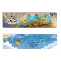 Zakładka kartonowa - Book Dragon - Molom