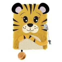 Pamiętnik z kłódką A5/96K włochacz Tygrys - ST-MAJEWSKI