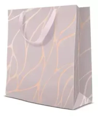 Torebka prezentowa Fluid waves, średnia