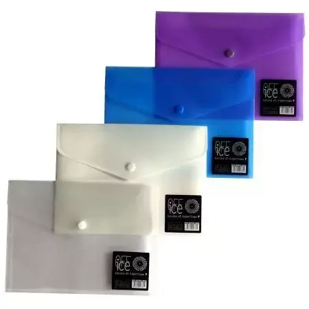 Teczka A5 PP kopertowa z zastrzaskiem MIX - Ziemia Obiecana