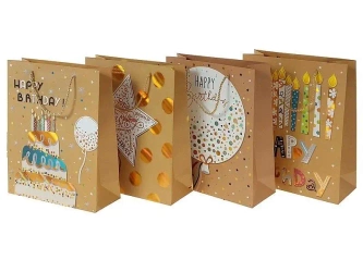 Torebka prezentowa 32x26x10cm MIX - ADAR