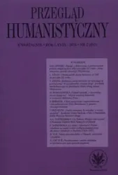 Przegląd Humanistyczny 2024/2 (485)