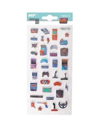 Naklejki 3D gamingowe - MP Main Paper