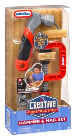 Creative Construction Hammer and Nail Set - Little tikes