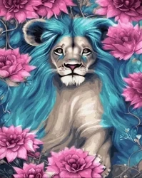 Malowanie po numerach - Bajkowy Lew 40x50 cm - Twoje Hobby