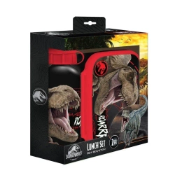Lunchbox butelka 500ml + pudełko 800ml Jurassic - Diakakis