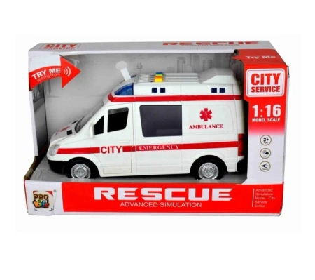 Pojazd z dźwiękami - Karetka - Praca zbiorowa