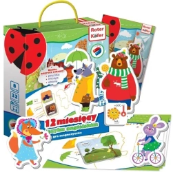 12 miesiecy w języku angielskim gra magnetyczna - Roter Kafer