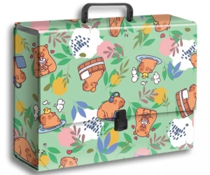 Teczka z rączką B4 jumbo Kapibara łąka PENMATE