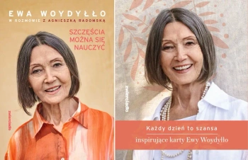 Szczęścia można się nauczyć + Każdy dzień to szansa Inspirujące karty - Ewa Woydyłło