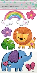 Dekoracje ścienne - Zwierzęta sawanny