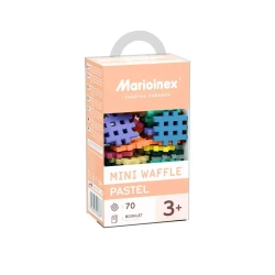 Mini Waffle Pastel 70 elementów - Marioinex