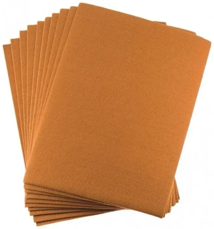 Filc A4 brązowy 2mm 10szt - Brewis