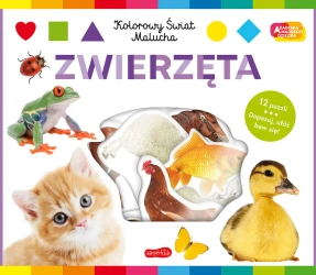 Zwierzęta Akademia mądrego dziecka. Kolorowy... - opracowanie zbiorowe