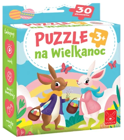 Puzzle na Wielkanoc 3+ - Opracowanie zbiorowe