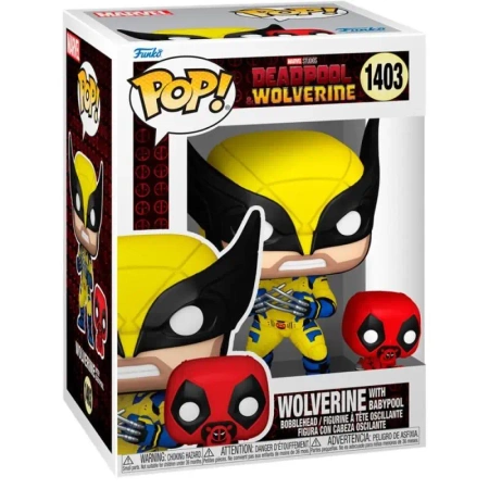 Figurka Deadpool  Wolverine with Babypool Funko Pop