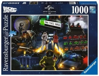 Puzzle 1000 Powrót do przyszłości - Ravensburger