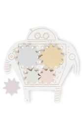 Robot Jojo Drewniana zabawka zręcz.Montessori - Milin