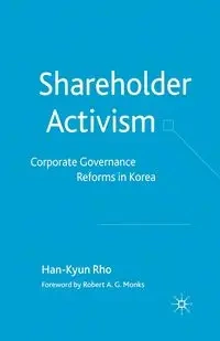 Shareholder Activism - Rho H.