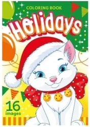 Kolorowanka A5 16 obrazków Boże Narodzenie Święta - Fresh