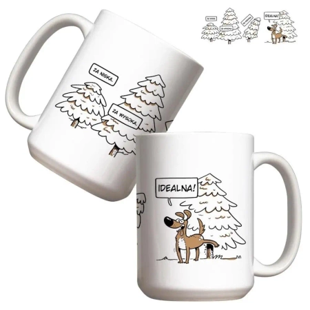 Kubek - Choinka 440ml - Molom