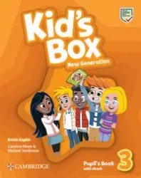 Kid`s Box New Generation Level 3 PB with eBook - Caroline Nixon, Michael Tomlinson