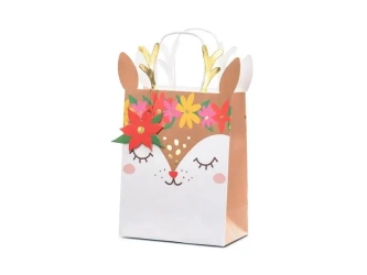 Torebka na prezenty Jelonek - PartyDeco