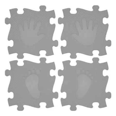 Mata podłogowa sensoryczna 16 el. Magic Set Grafit - Askato