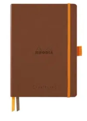 Notes Rhodia Rhodiarama Goalbook copper A5 w kropki Softcover - Rhodium Inc.
