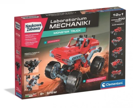 Laboratorium Mechaniki - Monster Truck - Clementoni