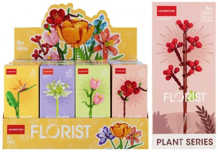 Klocki Konstrukcyjne Kwiaty Mix Mega Creative 569724