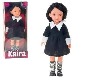 Lalka 33cm w czarnej sukience - ADAR