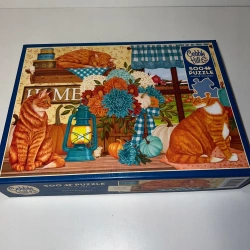 Puzzle Cobble Hill puzzle 500 elementów Puzzle 500 PUMPKIN PATCH CATS Mardell Schuster 45075 - Cobble Hill