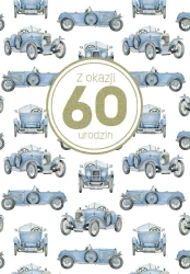 Kartka okolicznościowa Urodziny 60 - Trend