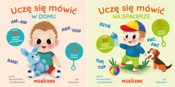 Uczę się mówić W domu + Na spacerze PAKIET Urszula Petrycka - Urszula Petrycka