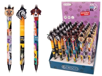 Długopis wymazywalny Animals (36szt) - Cresco