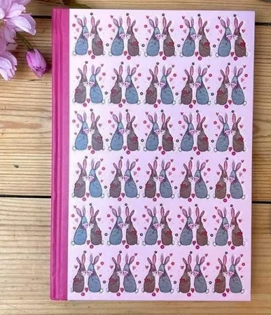 Notatnik A5 SHB08 Zakochane króliczki TW - Alex Clark