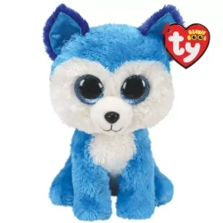 Beanie Boos. Prince, niebieski husky, 15 cm