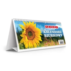 Kalendarz 2026 biurkowy stojący 24x11cm - Artsezon