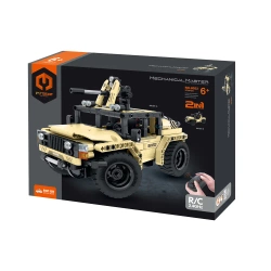 Klocki R/C Uzbrojony Jeep 2w1 370el - Immaster