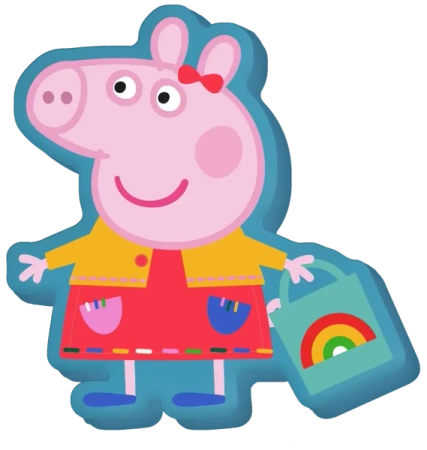 Poduszka Peppa Pig 30x30cm PP17035 - Kids Euroswan