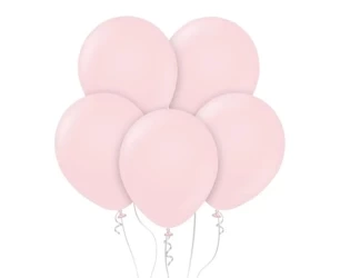 Balony Beauty&Charm makaronowe rózowe 30cm 5szt - Godan