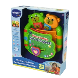 Misiowa Rodzinka Rymowanki Przytulanki VTech 60993 - Vtech PAP