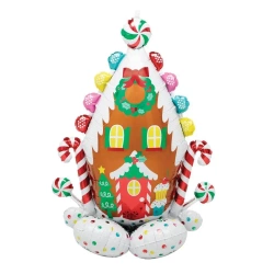 Balon foliowy AirLoonz domek z piernika 81x129cm - Amscan